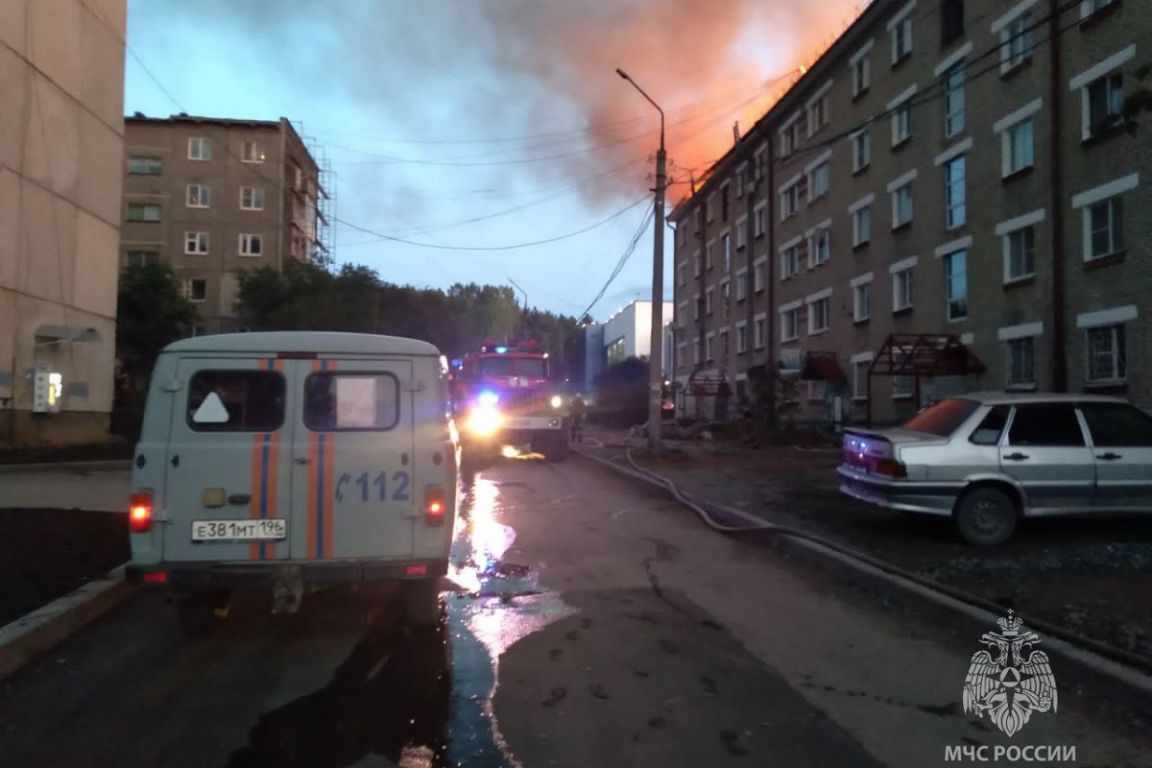 В Первоуральске пожарные потушили общежитие на улице Ильича - «Уральский  рабочий»